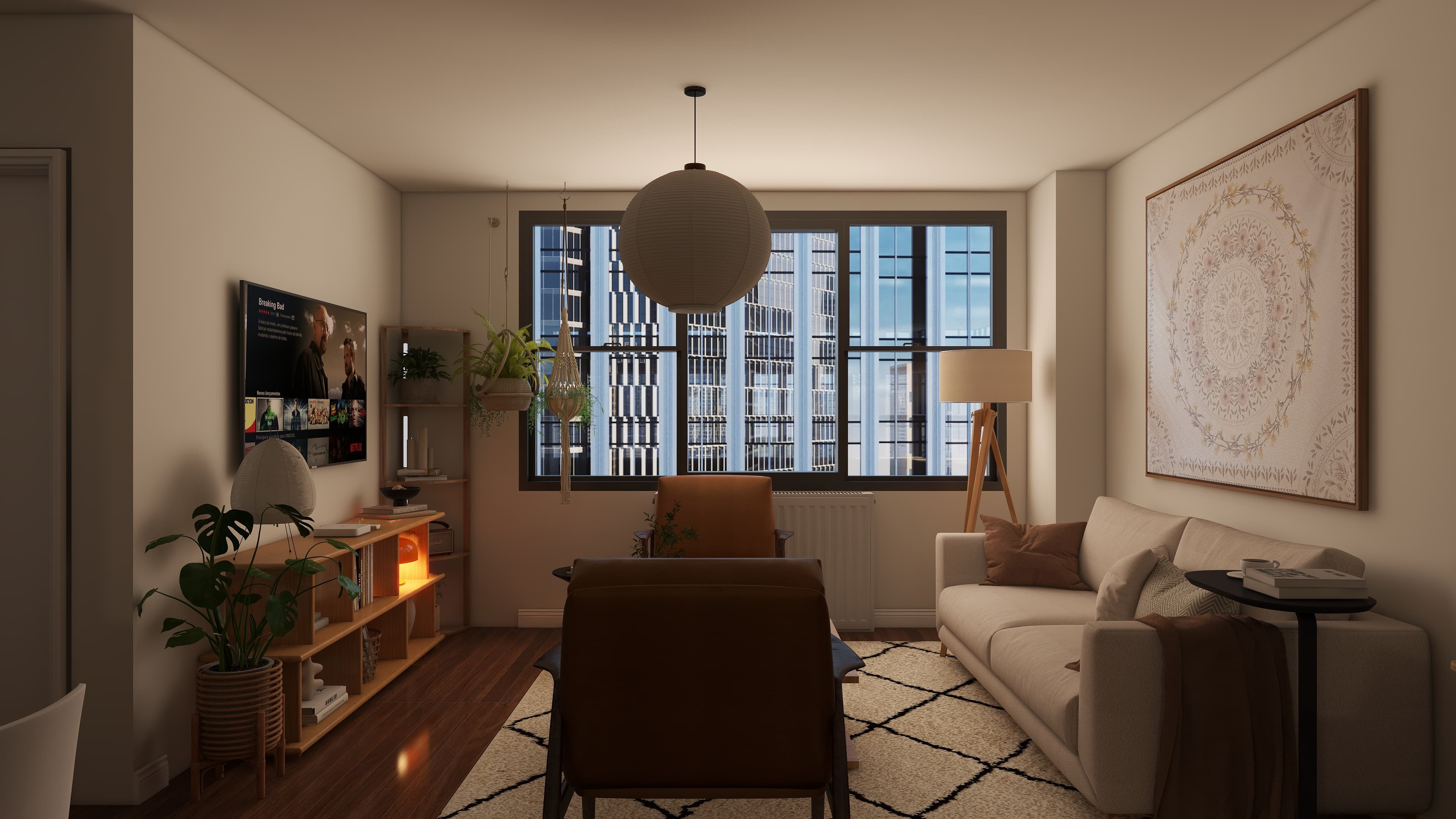 Cozy Indian-Inspired Condo Makeover — Residential Interior Design project by Lumo Loft Studio